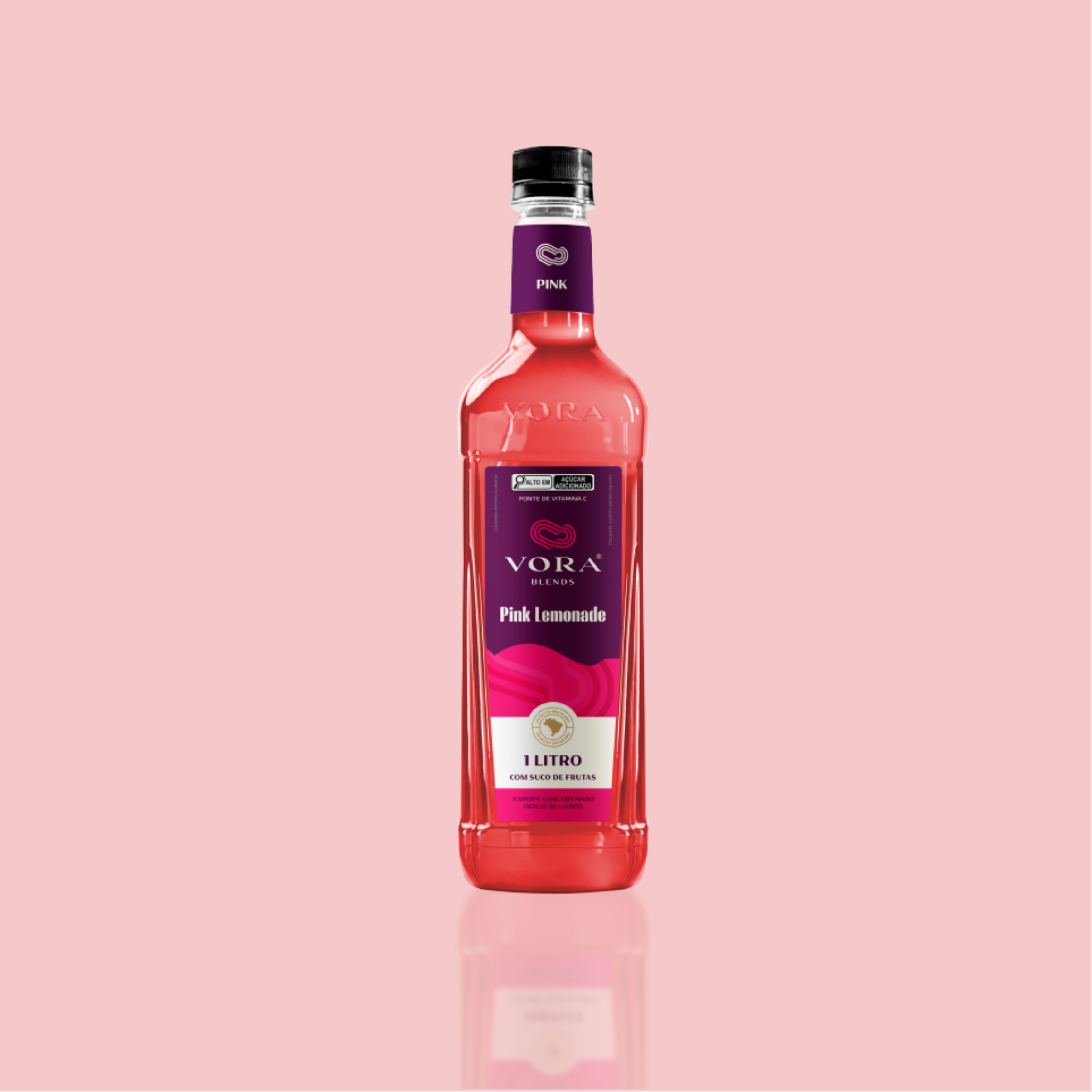 Xarope Misto de Fruta Sabor Pink Limonade imagem 2