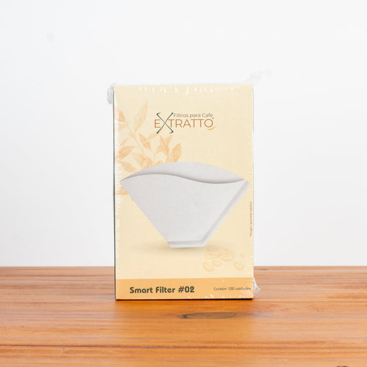 Filtro de Papel Branco para Clever Pequeno
