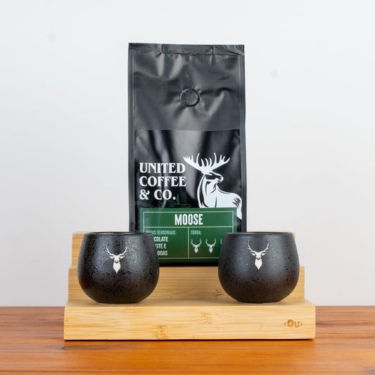 Café Moose + 2 Copos Nutty Loveramics