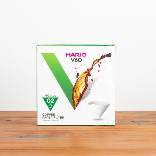 Filtro Branco Hario V60 | 40 un