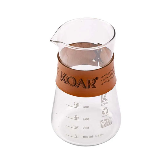 Jarra Decanter Koar - Couro Marrom