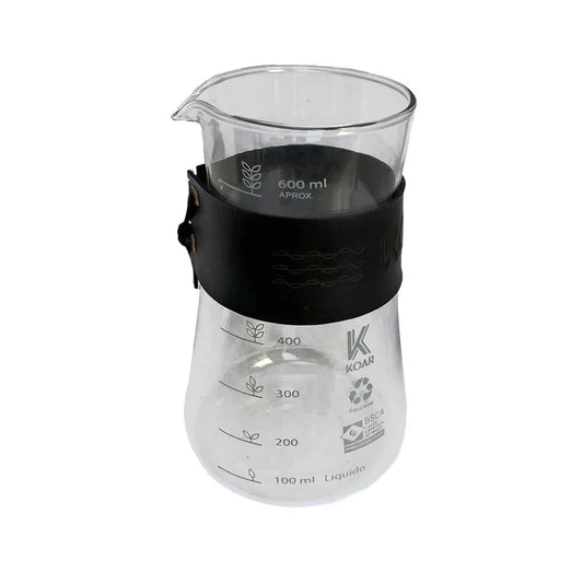 Jarra Decanter Koar - Couro Preto