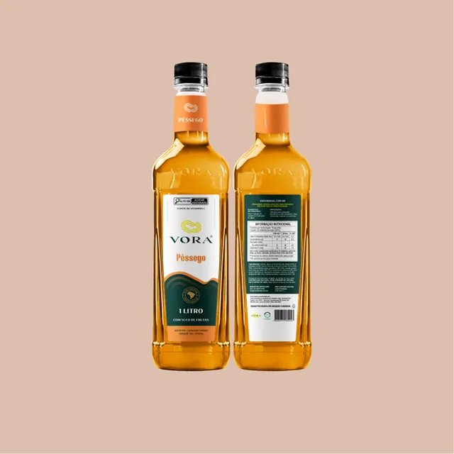 Xarope Misto de Fruta Sabor Pêssego