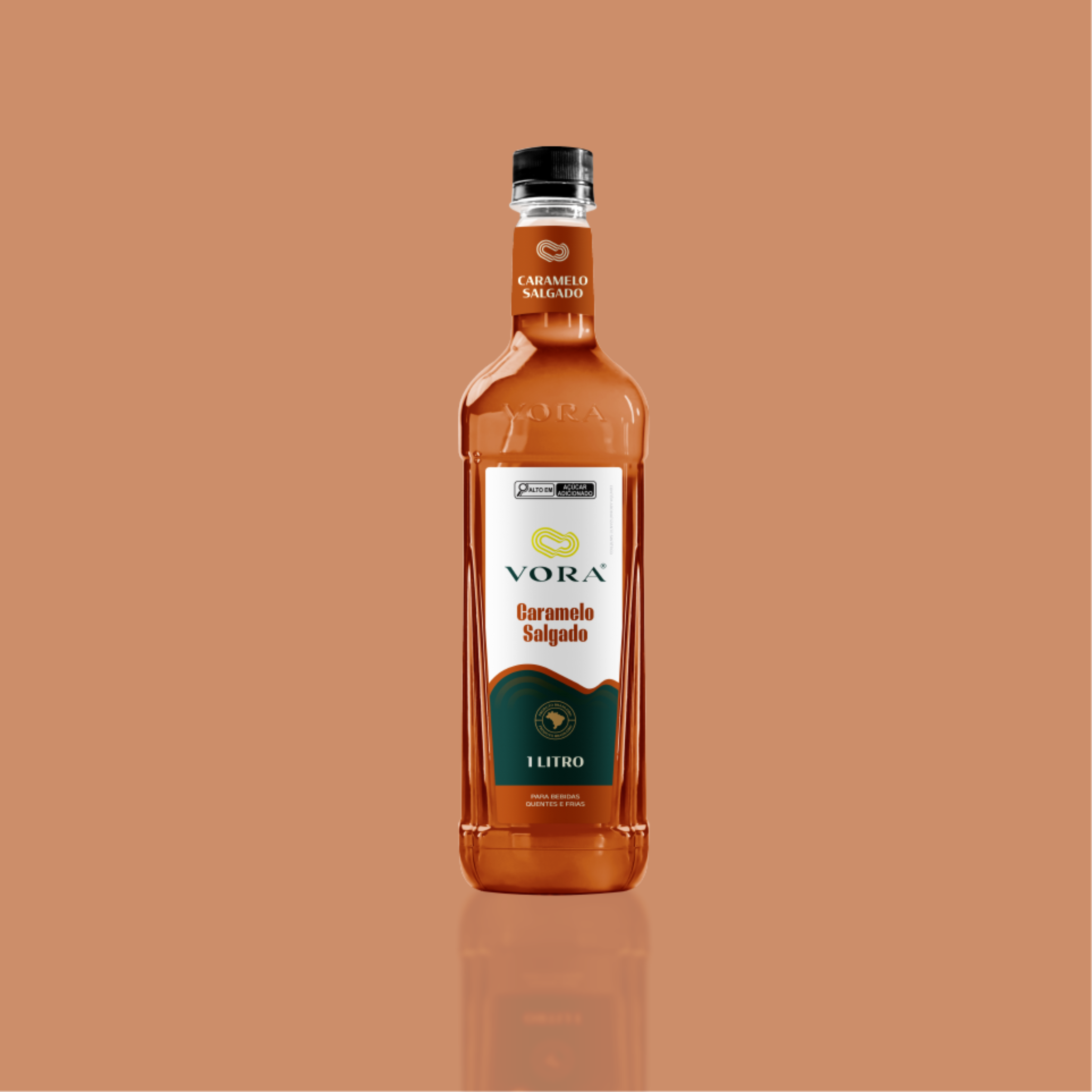 Xarope Misto de Frutas Sabor Caramelo Salgado